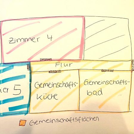 דירות Gemuetliches Wg-Zimmer 4, Zentral In ראפנסבורג מראה חיצוני תמונה