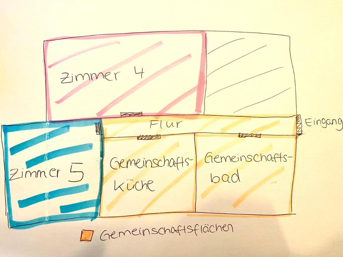 דירות Gemuetliches Wg-Zimmer 4, Zentral In ראפנסבורג מראה חיצוני תמונה